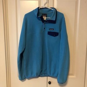 Patagonia Blue Fleece Pullover Women’s L
